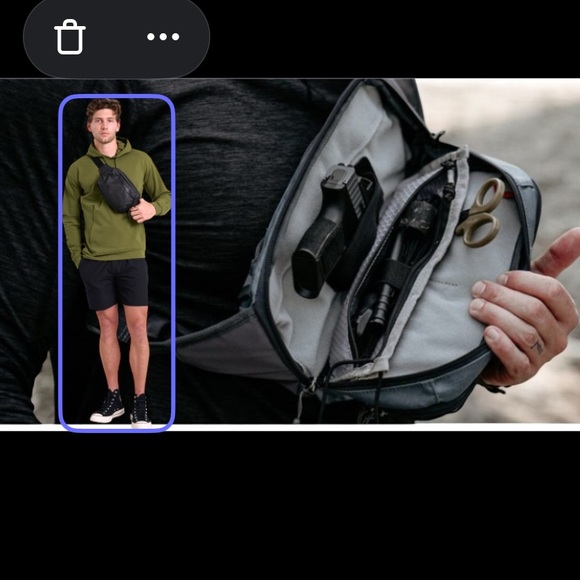 7L HIGHLAND TACTICAL mobility sling Convertible pouch New!! - Picture 5 of 17